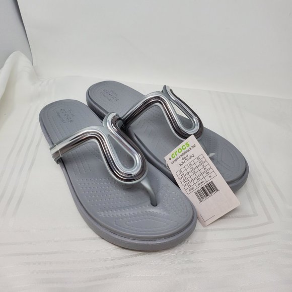 women's sanrah metalblock flat flip